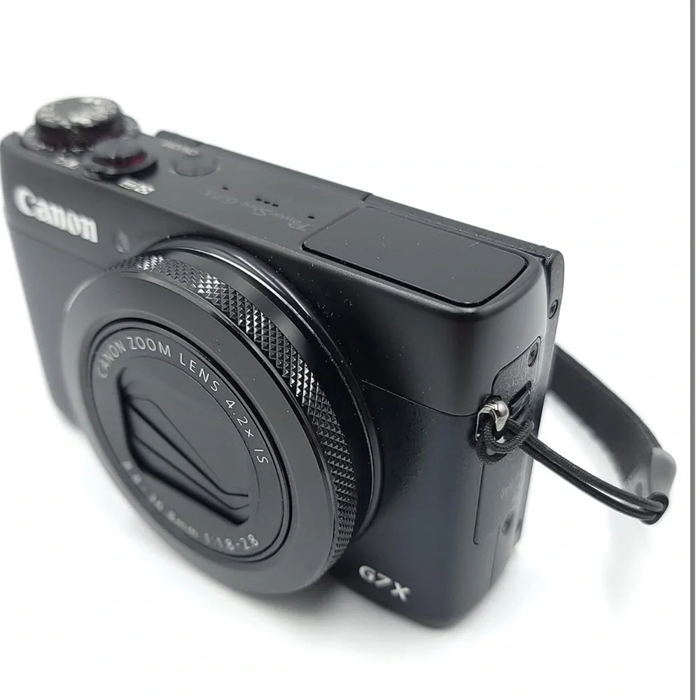 Canon Black Digital Camera Sleek Design High-Quality Imaging